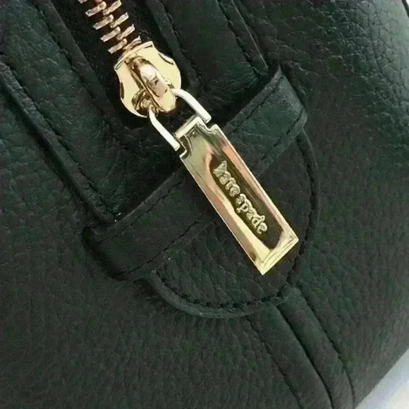 Kate Spade satchel leila medium triple compartment Purse Black - Picture 8 of 9